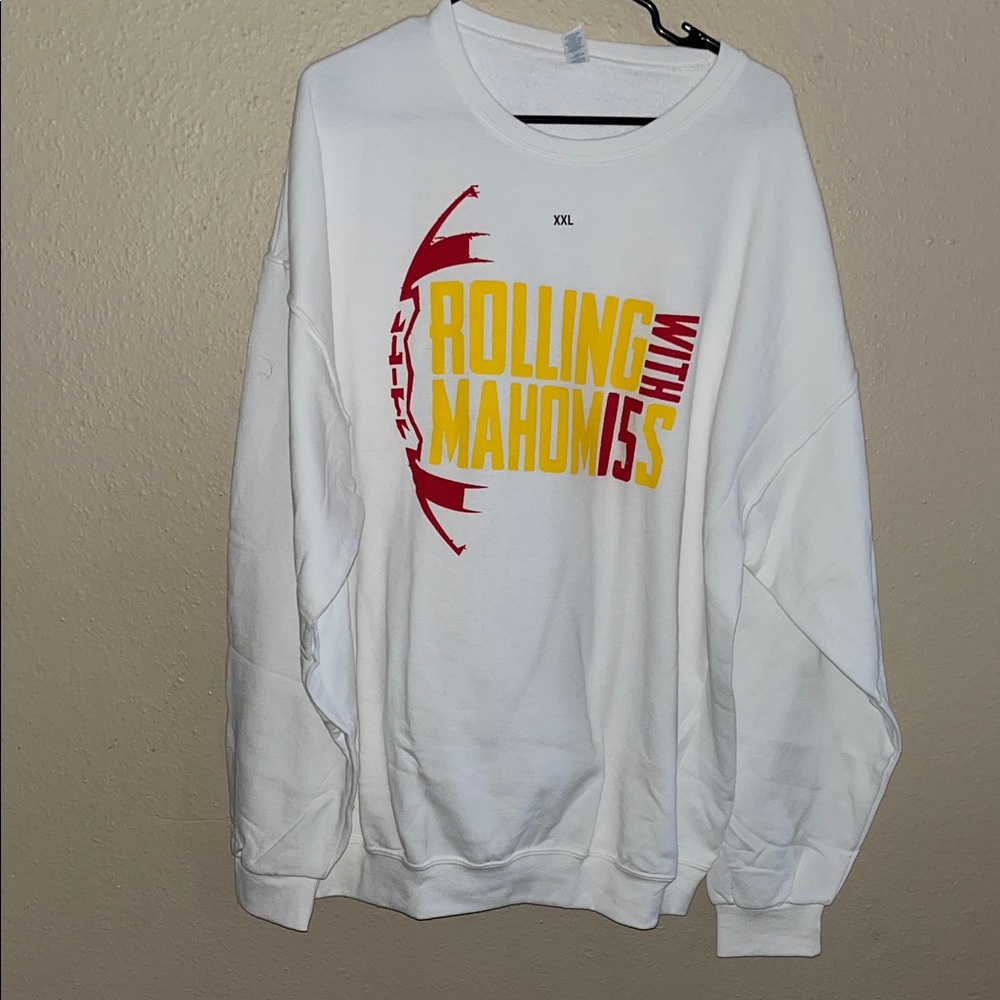 White Rolling with Mahomies Sweatshirt